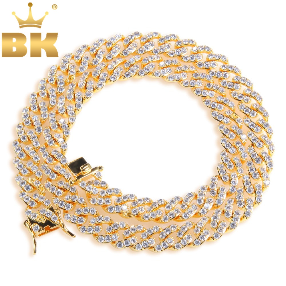 THE BLING KING Hiphop Gift 9mm Micro Pave Iced ..